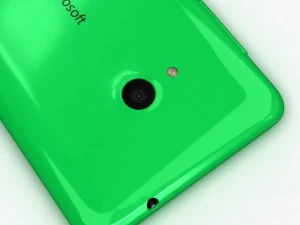 microsoft lumia 535 dan dual sim hijau Model 3D
