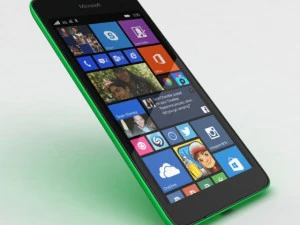 microsoft lumia 535 dan dual sim hijau Model 3D