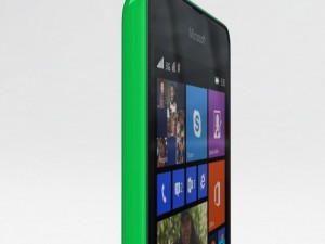 microsoft lumia 535 and dual sim green Model 3D