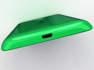 microsoft lumia 535 and dual sim green Model 3D