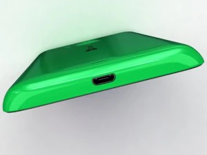 microsoft lumia 535 dan dual sim hijau Model 3D