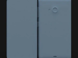 microsoft lumia 535 dan dual sim hijau Model 3D