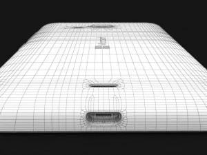 microsoft lumia 535 dan dual sim hijau Model 3D