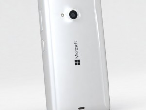 microsoft lumia 535 and dual sim white 3D 모델
