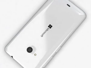 microsoft lumia 535 dan dual sim putih Model 3D
