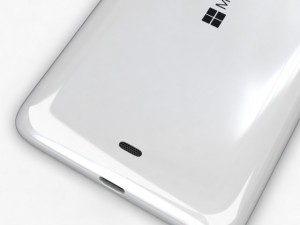 microsoft lumia 535 and dual sim white 3D 모델