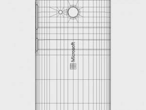 microsoft lumia 535 dan dual sim putih Model 3D