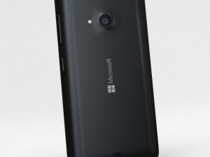 microsoft lumia 535 and dual sim black 3D Модель