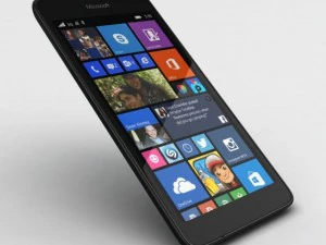 microsoft lumia 535 dan dual sim hitam Model 3D