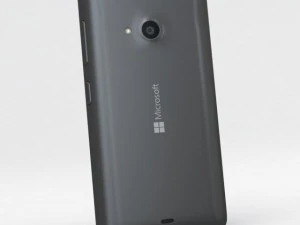 microsoft lumia 535 dan dual sim abu-abu Model 3D