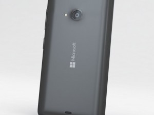 microsoft lumia 535 and dual sim gray 3D Model