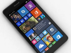 microsoft lumia 535 dan dual sim abu-abu Model 3D