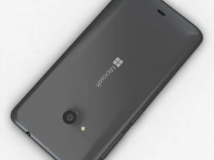 microsoft lumia 535 dan dual sim abu-abu Model 3D