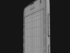 microsoft lumia 535 dan dual sim abu-abu Model 3D