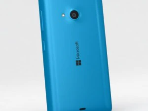 microsoft lumia 535 dan dual sim biru Model 3D