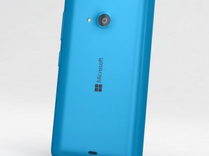 microsoft lumia 535 and dual sim blue 3D Model