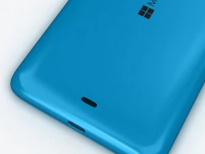 microsoft lumia 535 dan dual sim biru Model 3D