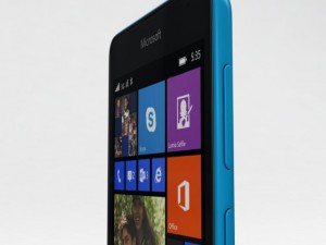 microsoft lumia 535 and dual sim blue 3D Model