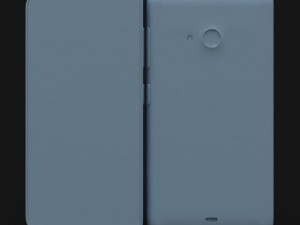 microsoft lumia 535 and dual sim blue 3D Model