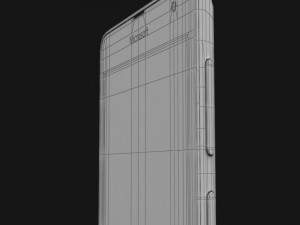 microsoft lumia 535 and dual sim blue 3D Model
