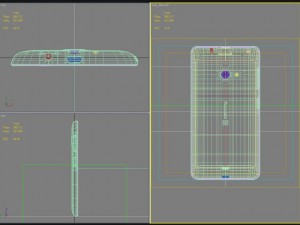 microsoft lumia 535 and dual sim blue 3D Model