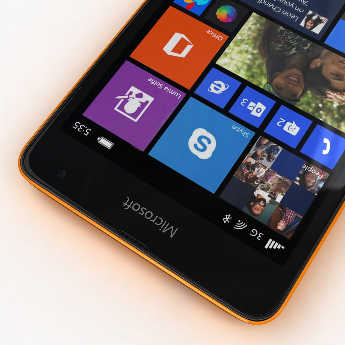 microsoft lumia 535 and dual sim all colors 3D Модель in Телефоны 3DExport