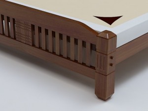 bed cot 03 3D Модель
