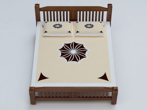 bed cot 03 3D Модель