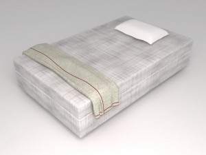 bed cot 05 Modelo 3D