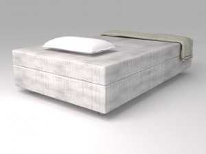 bed cot 05 Modelo 3D