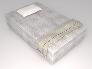 bed cot 05 Modelo 3D