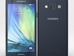 samsung galaxy a3 and a3 duos black Model 3D
