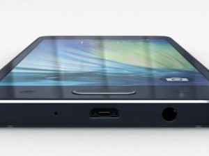 samsung galaxy a3 and a3 duos black 3D Model