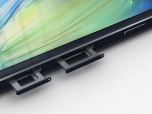 samsung galaxy a3 and a3 duos black 3D Model
