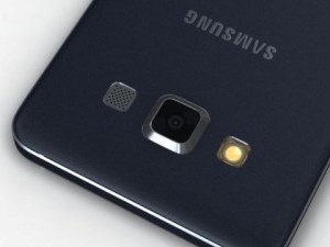 samsung galaxy a3 and a3 duos black 3D Model