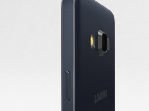 samsung galaxy a3 and a3 duos black 3D Model