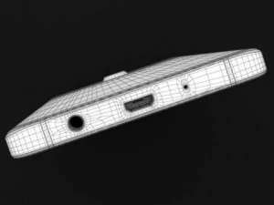 samsung galaxy a3 dan a3 duo hitam Model 3D