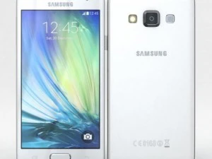 samsung galaxy a3 dan a3 duos warna putih Model 3D