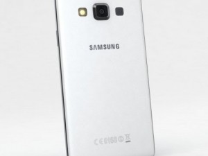 samsung galaxy a3 and a3 duos white Modelo 3D