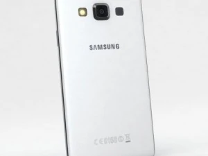 samsung galaxy a3 dan a3 duos warna putih Model 3D