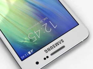 samsung galaxy a3 dan a3 duos warna putih Model 3D