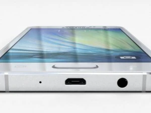 samsung galaxy a3 dan a3 duos warna putih Model 3D