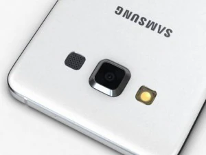 samsung galaxy a3 dan a3 duos warna putih Model 3D