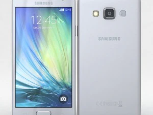 samsung galaxy a3 dan a3 duo perak Model 3D