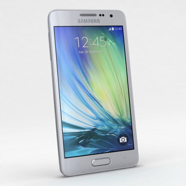 Samsung galaxy a3 silver sales