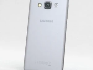 samsung galaxy a3 and a3 duos silver 3D Model