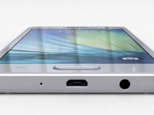 samsung galaxy a3 and a3 duos silver 3D Modell