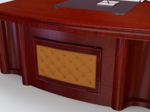 executive desk 03 3D Model