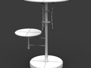 tables pack 2 3D Model
