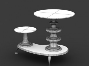 tables pack 2 3D Model